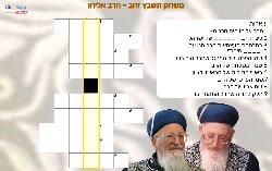 תשבץ זהב הרב מרדכי אליהו